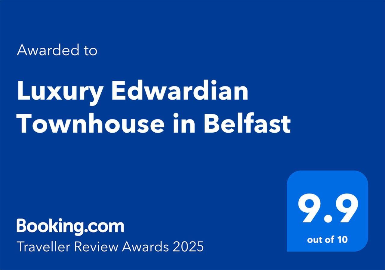Luxury Edwardian Townhouse In Belfast Villa Exterior photo